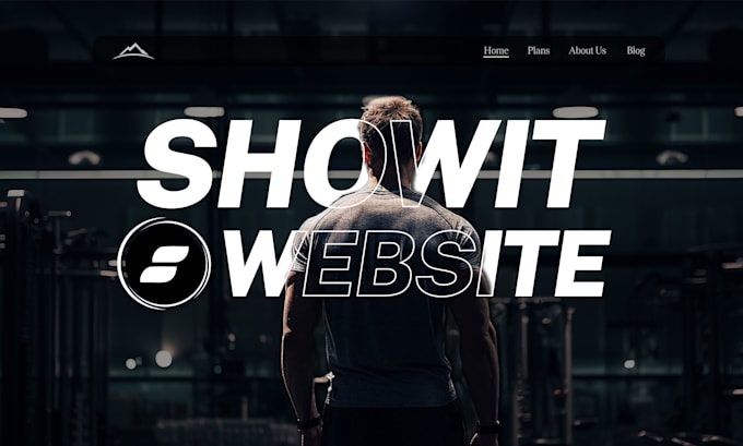 Gig Preview - Do showit website design redesign or template customization