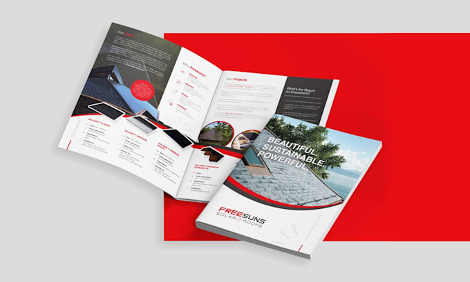 Gig Preview - Craft contemporary brochures for business profiles