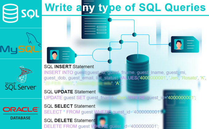 Gig Preview - Write any type of sql queries in oracle, mysql, ms sql