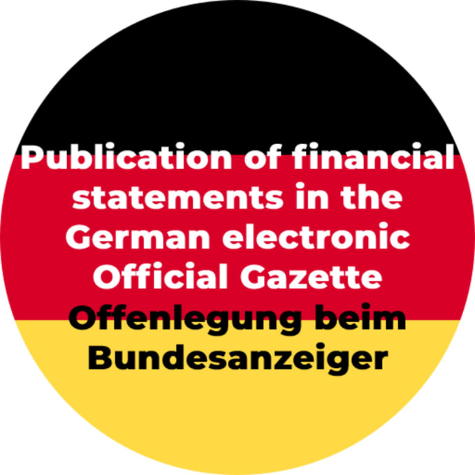 Gig Preview - Do your publication in the german official gazette