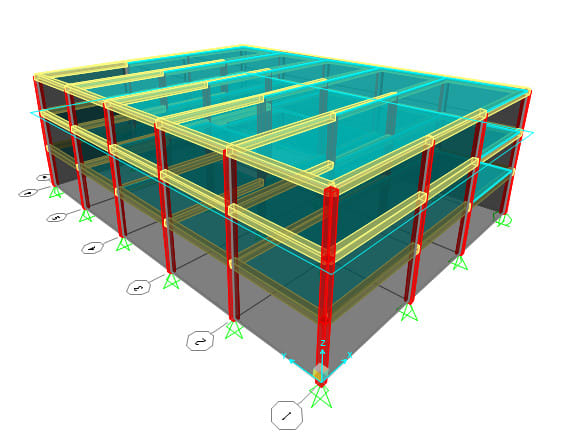 Gig Preview - Use sap 2000 or etabs to design or model structures components of the building