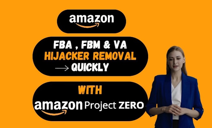 Gig Preview - Remove amazon fba hijacker , fbm hijacker in 24 hours