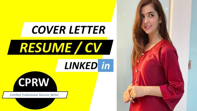 Gig Preview - Write resume, cover letter and linkedin profile optimization