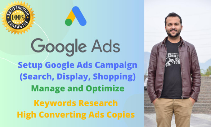 Gig Preview - Setup and monitor optimize google ads campaign for lead generation