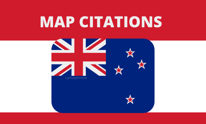 Gig Preview - Do 250 new zealand map citations for local SEO ranking