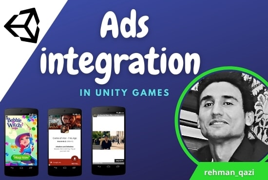 Gig Preview - Integrate ad network in unity games