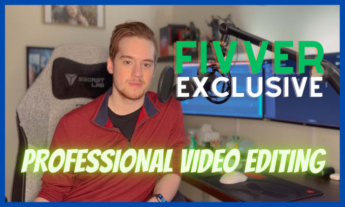 Gig Preview - Be your professional video editor