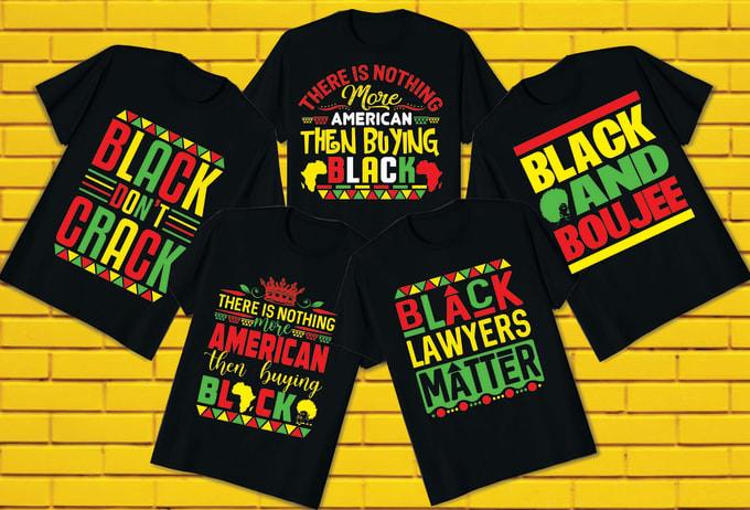 Gig Preview - Do custom african american character t shirt and clothing design