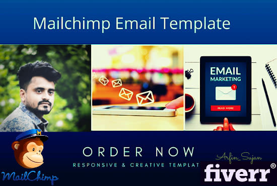 Gig Preview - Design mailchimp email template for your business