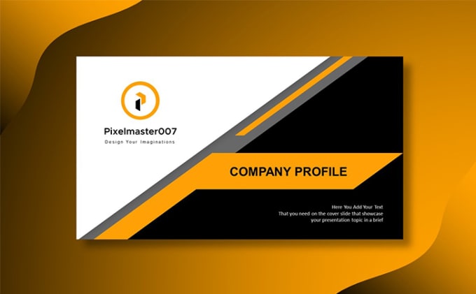 Gig Preview - Design modern company profile or portfolio  ppt presentation