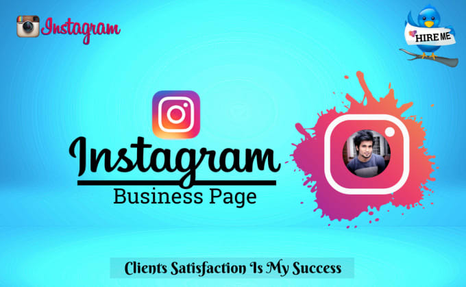 Gig Preview - Create,setup and attractive design instagram business page