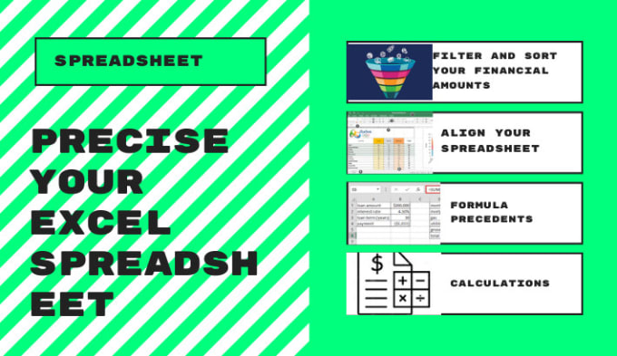 Gig Preview - Precise spreadsheet to assess financial