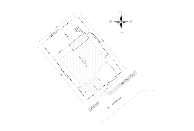 Gig Preview - Draw site plan from google maps, earth in autocad 2d