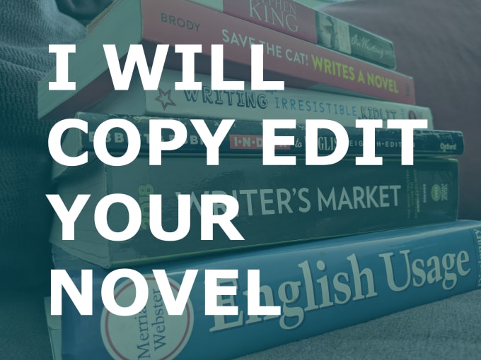 Gig Preview - Copy edit your novel