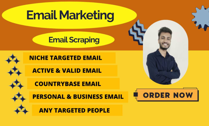 Gig Preview - Collect niche targeted email list for email marketing blast