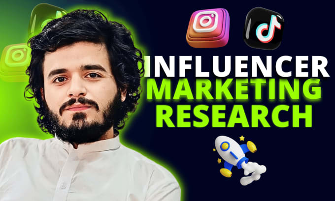 Gig Preview - Find instagram influencers or tiktok influencer