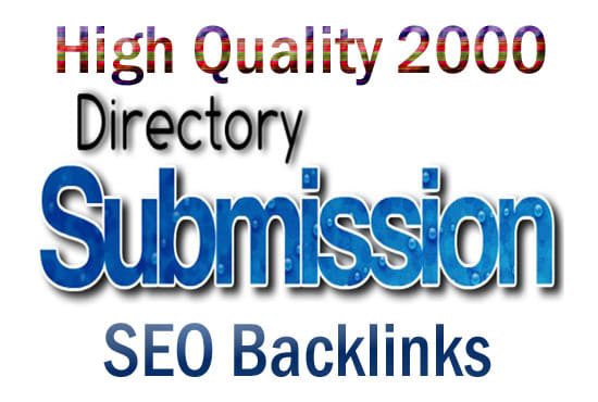 Gig Preview - Build manually 2000 directory submission SEO backlinks