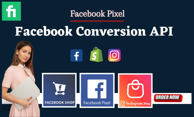 Gig Preview - Setup facebook conversion API,pixel tracking,ios 14,instagram shop with ads run