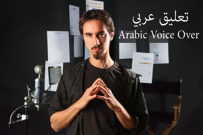 Gig Preview - Record a arabic voice over for your videos promo or produce