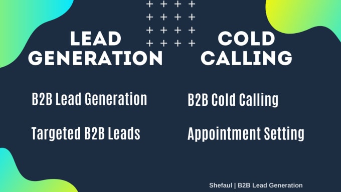 Gig Preview - Do b2b cold calling, telemarketing with lead generation