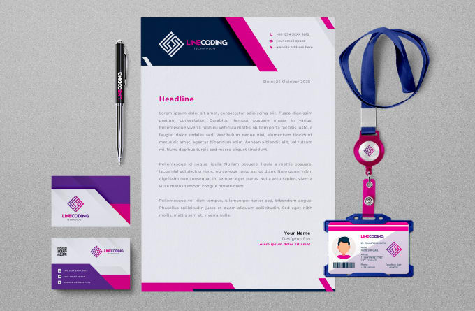 Gig Preview - Design your unique business card and company profile design