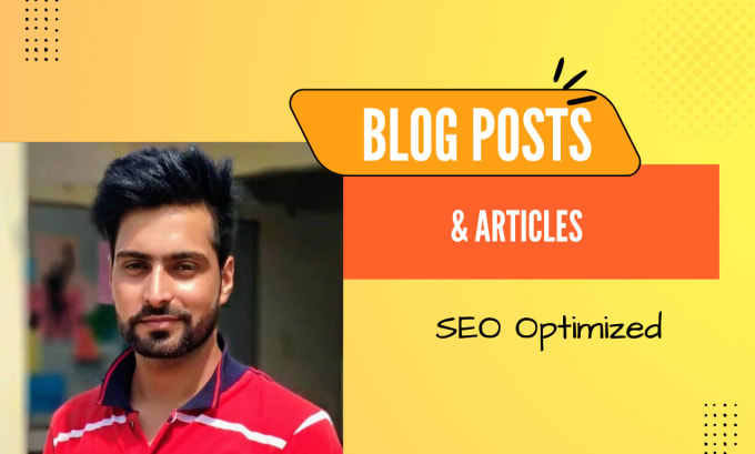 Gig Preview - Write SEO optimized articles and blog posts