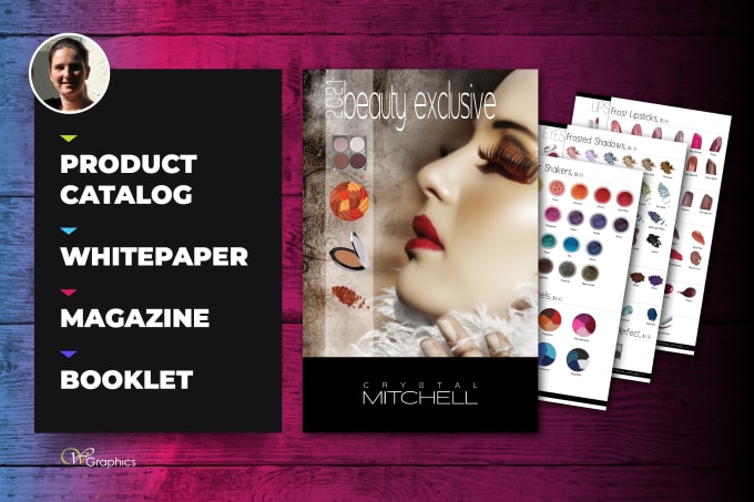 Gig Preview - Design a professional, business product catalog for you