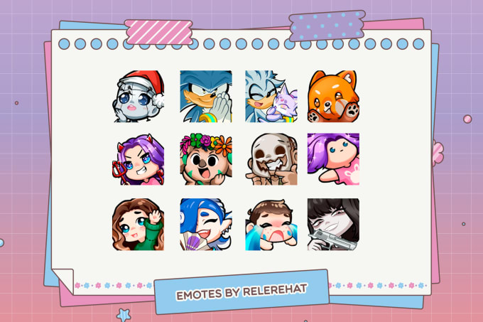 Bestseller - create custom twitch emotes and badges