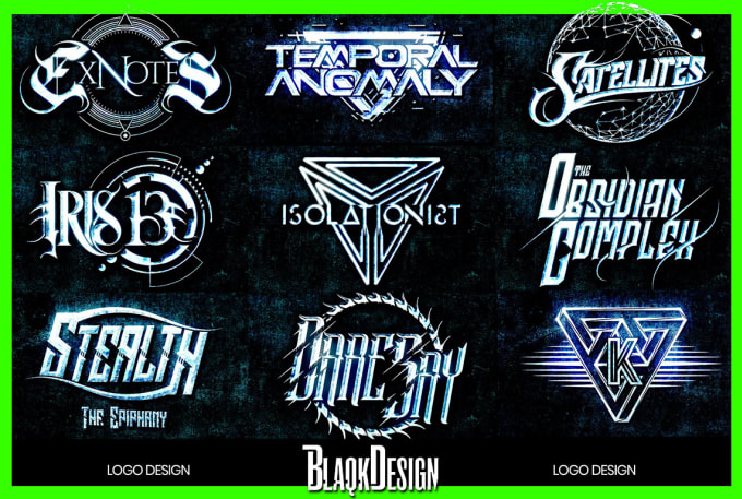 Gig Preview - Design a logo for your djent or rock band