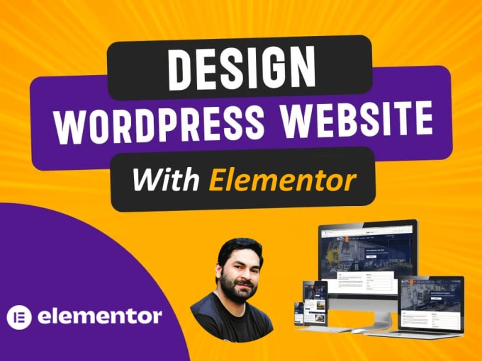 Gig Preview - Design wordpress website using elementor pro page builder