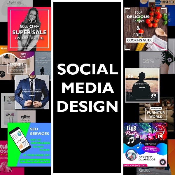 Gig Preview - Design a canva templates for your social media posts