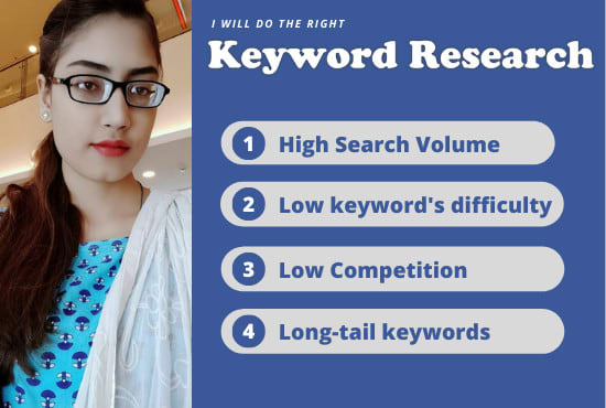 Gig Preview - Do keyword research for your online business