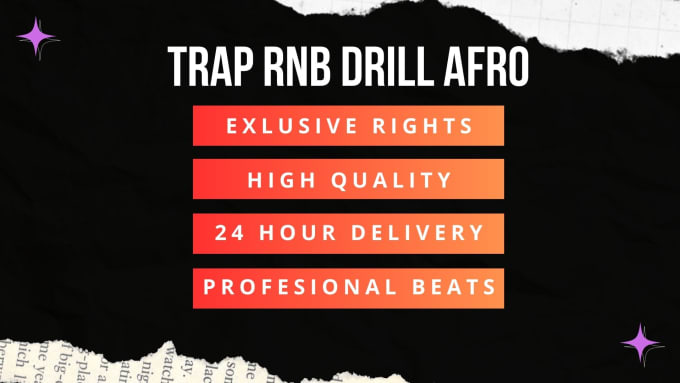 Bestseller - produce a exclusive custom rap, hip hop, afrobeat trap beat