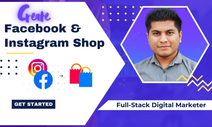 Gig Preview - Create facebook shop and get instagram shopping approved