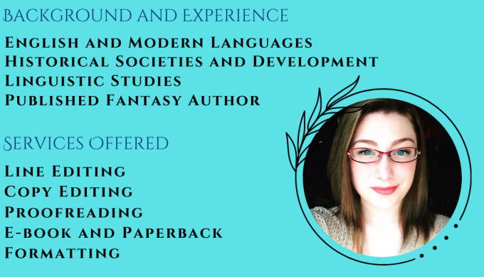 Gig Preview - Edit your fantasy novel