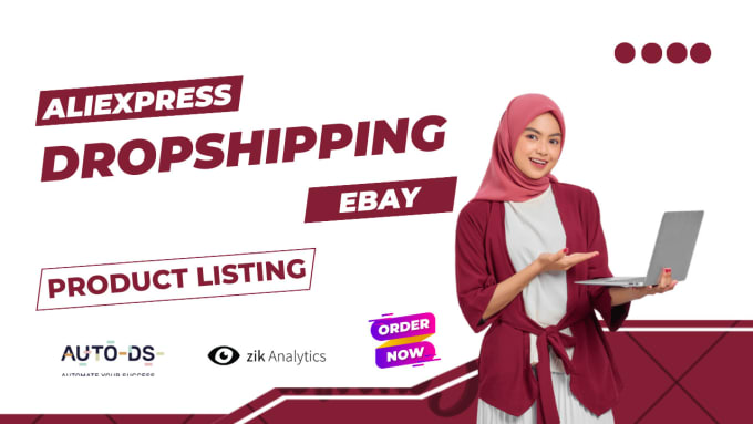 Gig Preview - Do aliexpress to ebay dropshipping listing