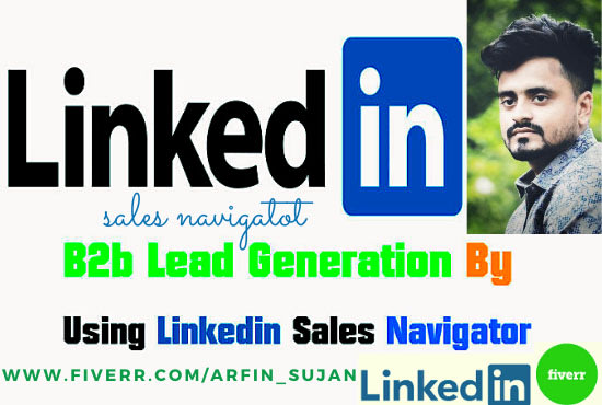 Gig Preview - Do build verified lead generation by linkedin sales navigator