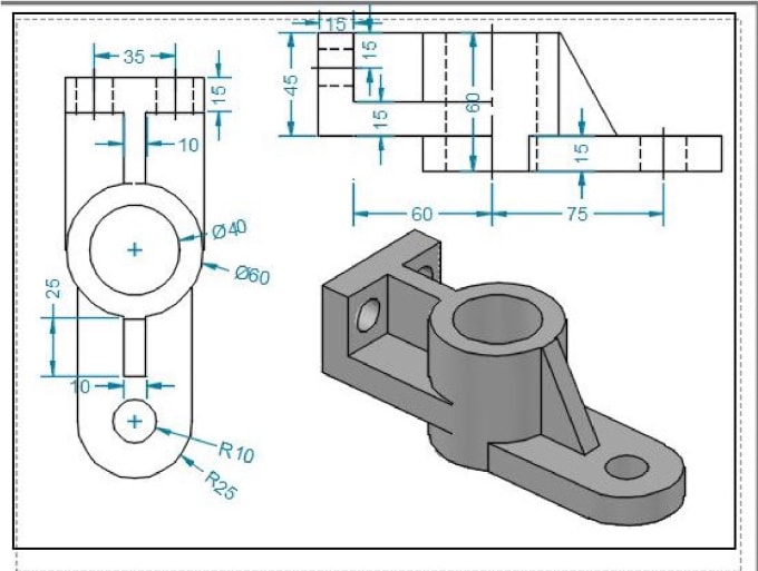 Gig Preview - Produce 2d and 3d mechanical drawing