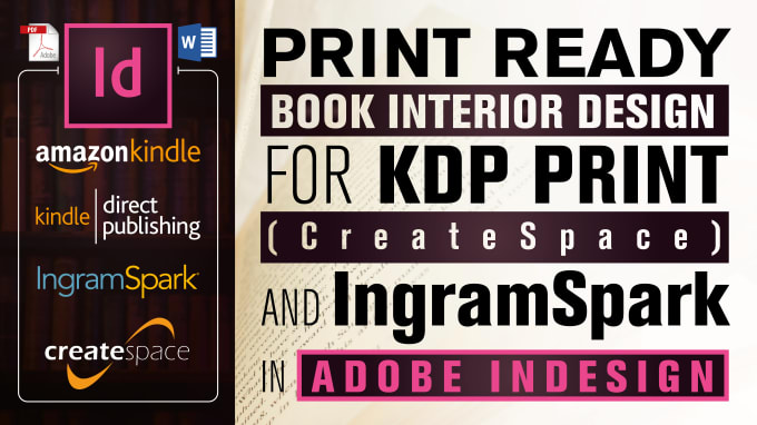 Gig Preview - Design cover and format manuscript or fix any rejected book for amazon KDP