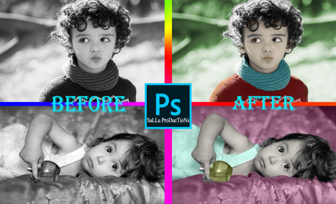 Gig Preview - Colorize black and white photo and restore old photos