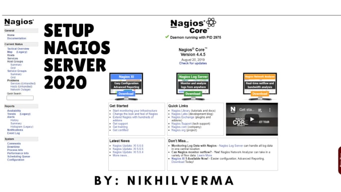 Gig Preview - Configure nagios server in 24 hr