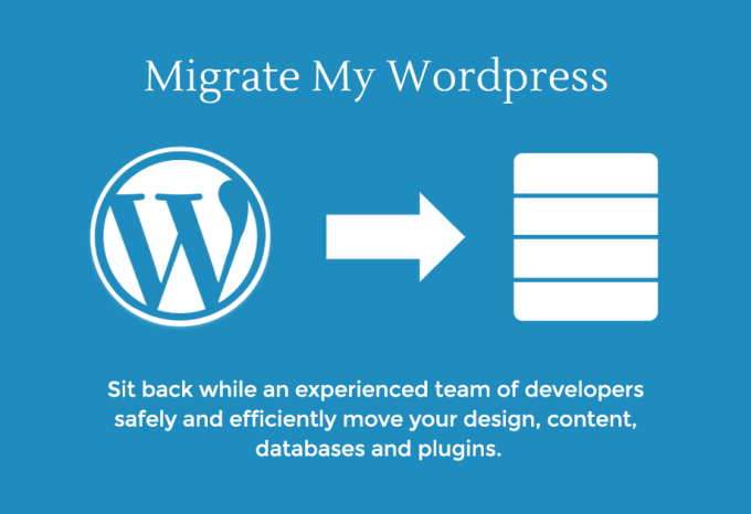 Gig Preview - Help you migrate your wordpress website