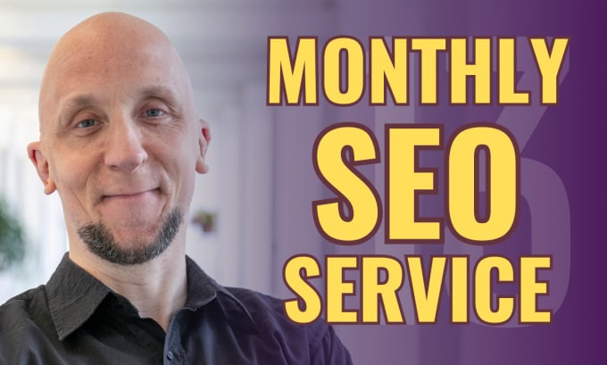 Gig Preview - Do your monthly SEO and optimise your website