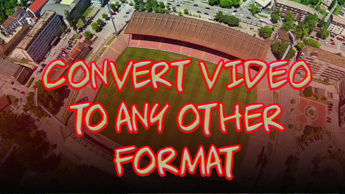 Gig Preview - Convert upto 30 min video to any other format