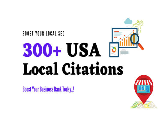 Gig Preview - Manually create 300 USA local citations and directories