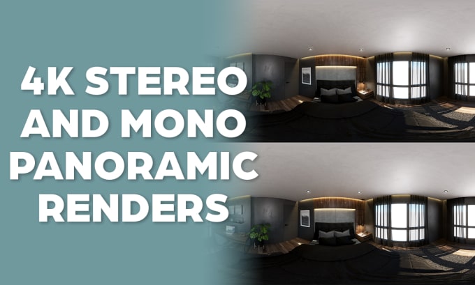 Gig Preview - Professionally render spectacular 360 panorama images