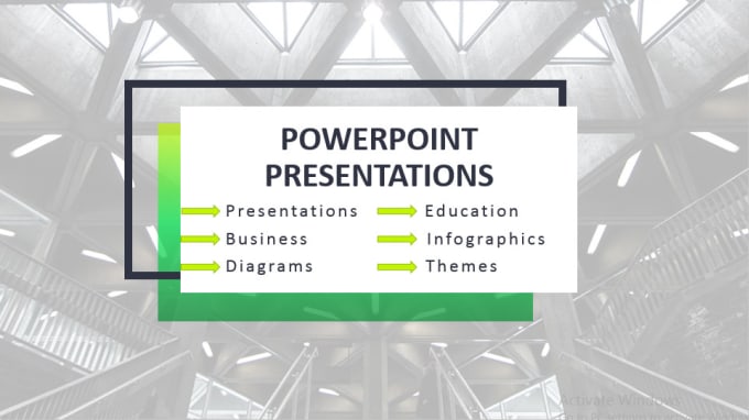 Gig Preview - Create a superior powerpoint presentation