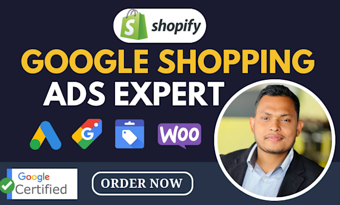 Gig Preview - Setup and manage google shopping ads for shopify ecommerce,optimize shopping ads