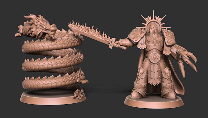 Gig Preview - Sculpt 3d models and characters for 3d printing