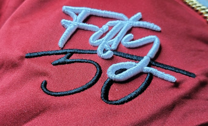 Gig Preview - Do 3d puff hat embroidery jacket patch digitizing design dst, pes, emb, vp3